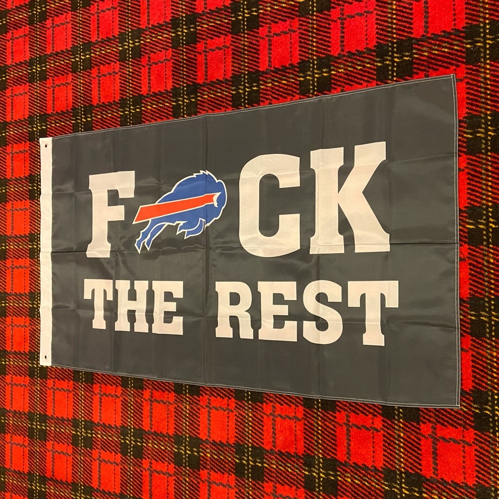 Brand new Buffalo Bills banner flag